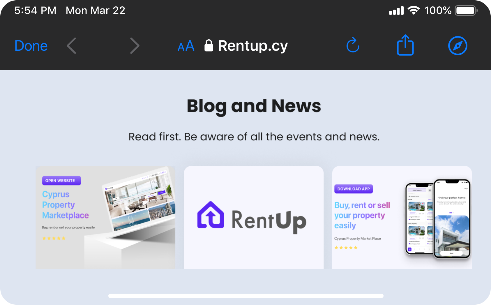 Rentup legacy site